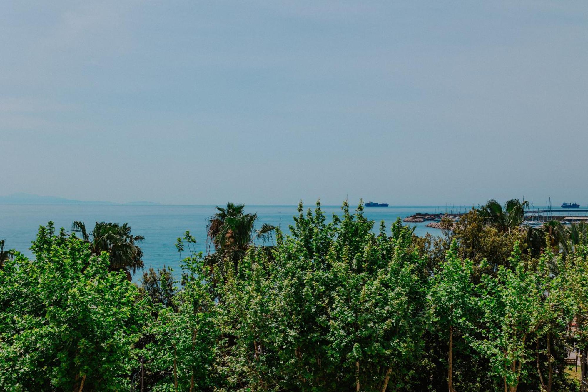 Blue Sea View Apartment Salerno Esterno foto