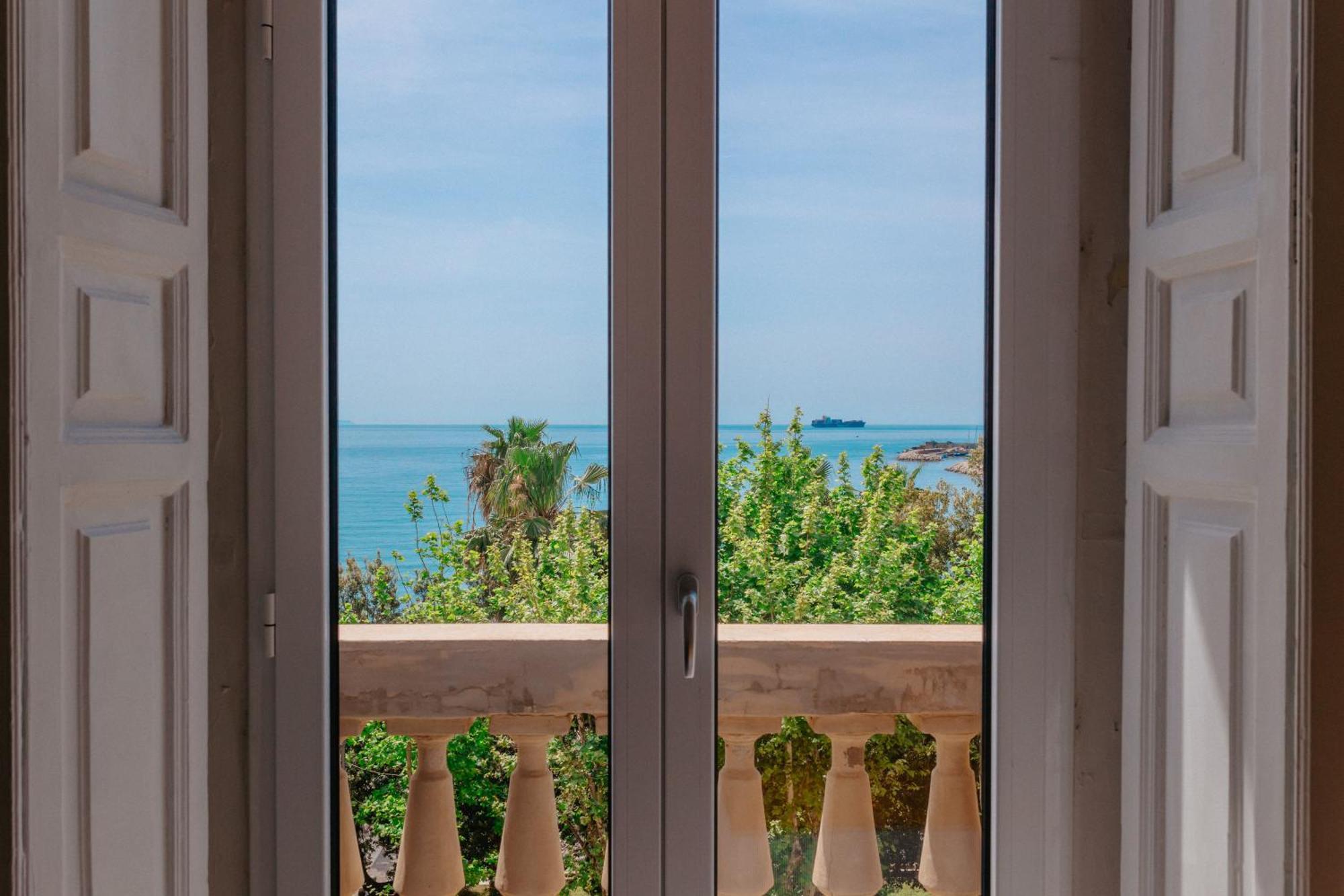Blue Sea View Apartment Salerno Esterno foto