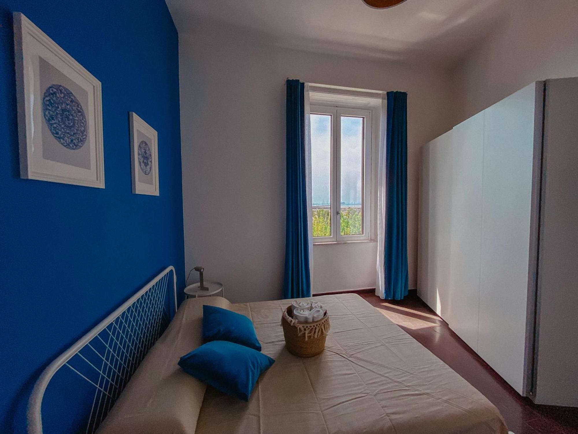 Blue Sea View Apartment Salerno Esterno foto